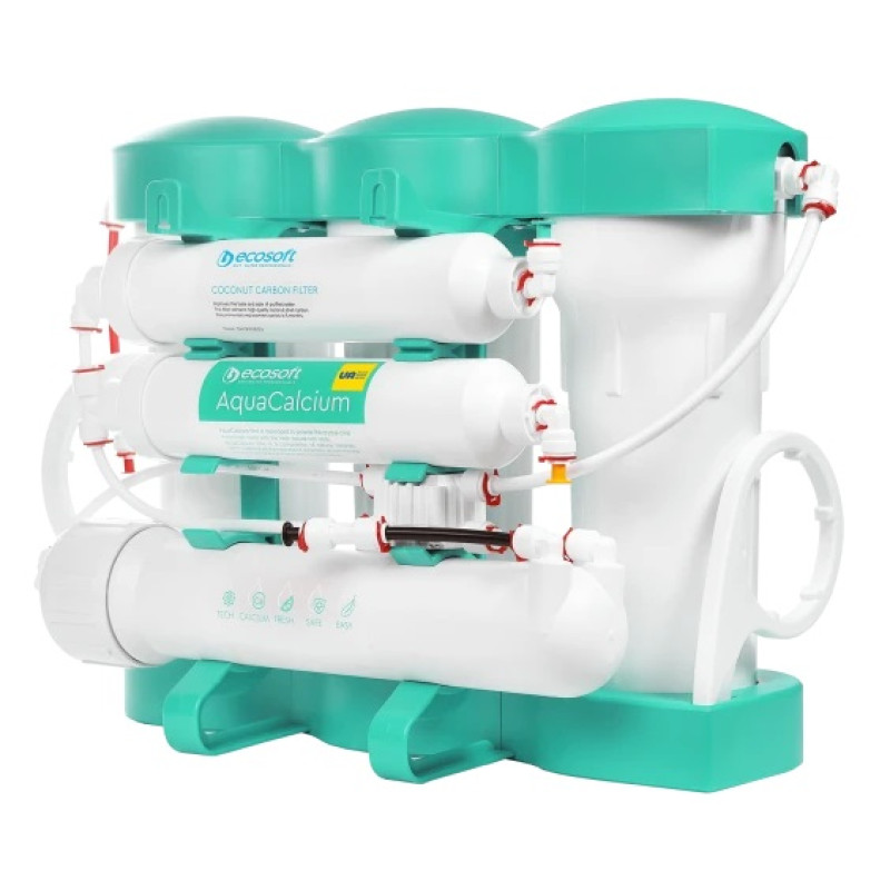 Blue Pure Minta змішувач з фільтром зворотного осмосу Ecosoft P’URE AQUACALCIUM Mint (MO67530590KF)