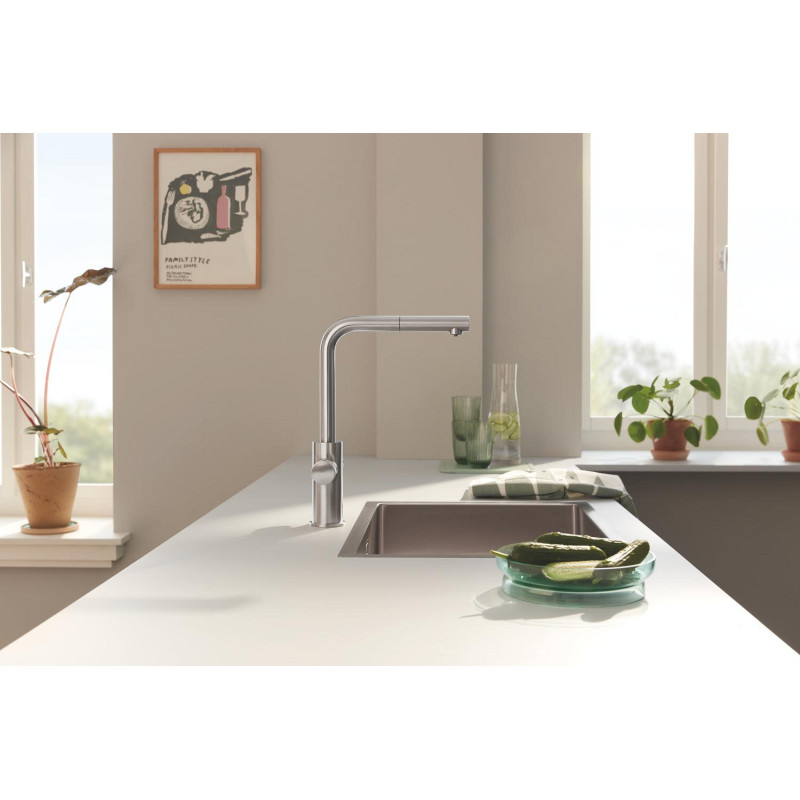 Blue Pure Minta Змішувач для фільтра з висувним аератором (30590DC0)
