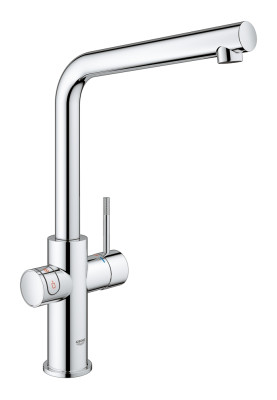 Стартовий комплект Grohe Red DUO з бойлером розміру L і змішувачем, вилив L, хром (30325001)