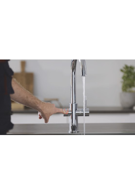 Стартовий комплект Grohe Red DUO з бойлером розміру L і змішувачем, вилив С, хром (30079001)