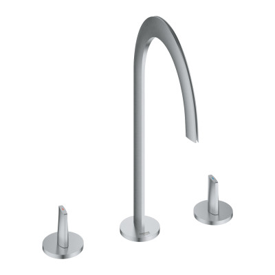 Atrio Icon 3D змішувач для раковини на 3 отвори (20609SD0)