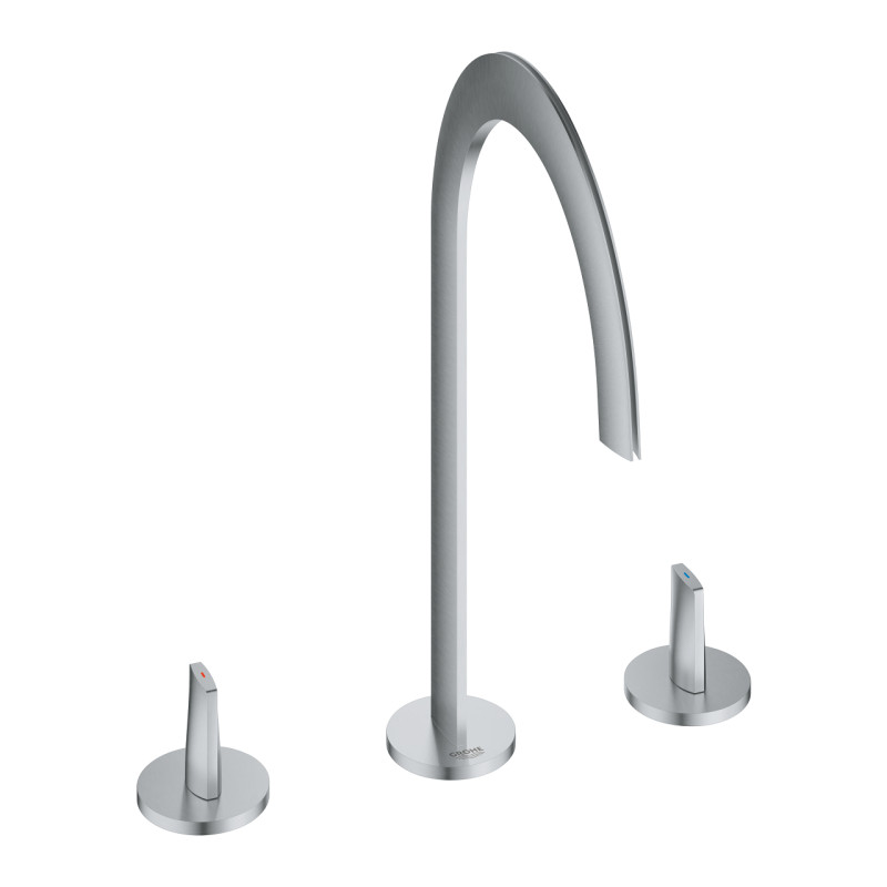 Atrio Icon 3D смеситель для раковины на 3 отверстия (20609SD0)