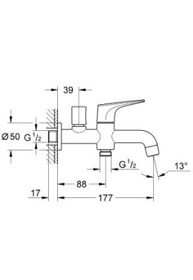 BauFlow Вилив 2 в 1 (20280000)