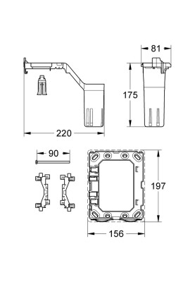 GROHE Fresh Набір для переоснащення (38796000)