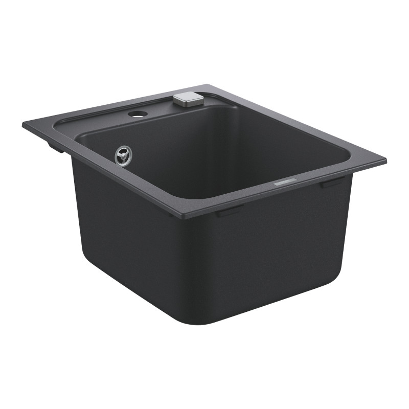 Мийка для кухні 400 х 500 мм, Granite Black (31650AP0)