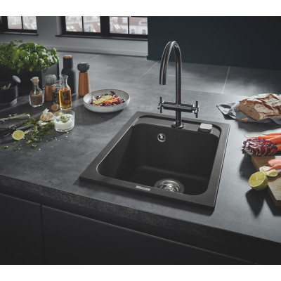 Мийка для кухні 400х500 мм, Granite Black (31650AP0)