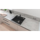 Мийка для кухні 560 x 510 мм, Granite Black (31651AP0)