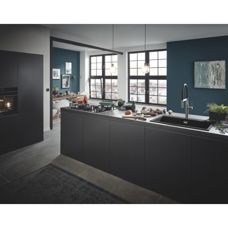 Мийка для кухні 780 x 510 мм, Granite Black (31652AP0)