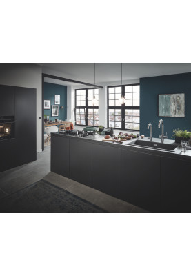 Мийка для кухні 780 x 510 мм, Granite Grey (31652AT0)