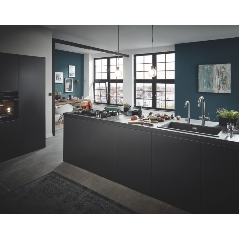 Мийка для кухні 780 x 510 мм, Granite Grey (31652AT0)