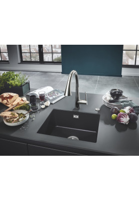 Мийка для кухні 533 x 457 мм, Granite Black (31654AP0)