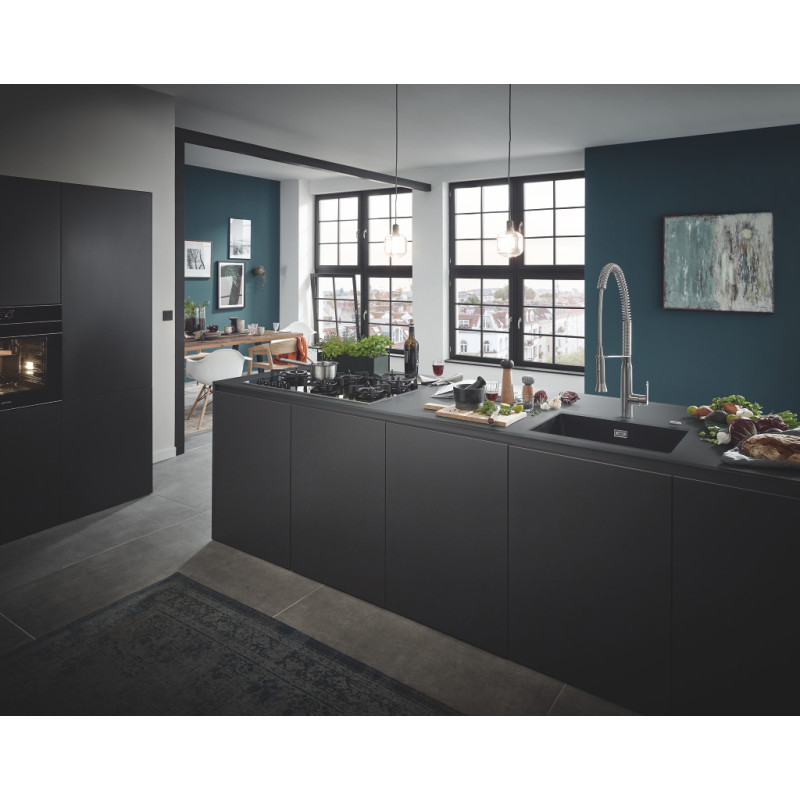 Мийка для кухні 610 x 457 мм, Granite Black (31655AP0)