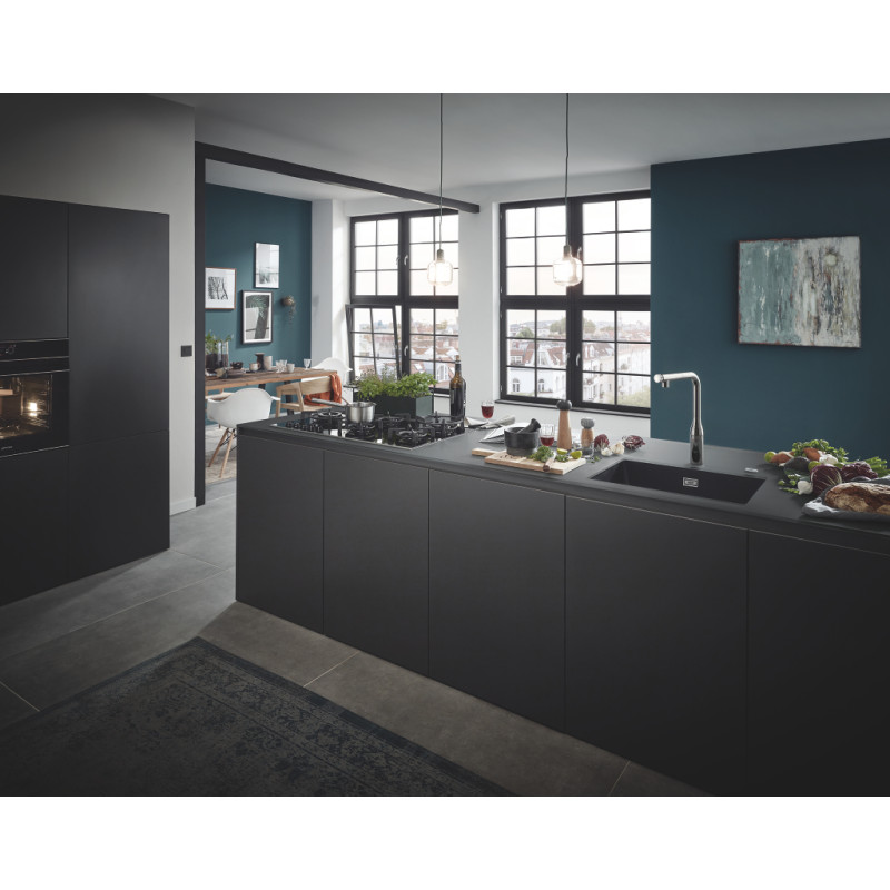 Мийка для кухні 610 x 457 мм, Granite Black (31655AP0)