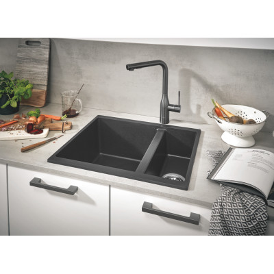 Мийка для кухні 555 x 460 мм, Granite Black (31648AP0)