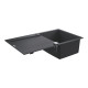 Мийка для кухні 860 х 500 мм, Granite Black (31644AP0)