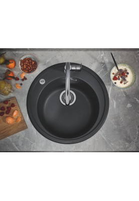Мийка для кухні D=510 мм, Granite Black (31656AP0)
