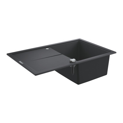 Мийка для кухні 780 x 500 мм, Granite Black (31639AP0)