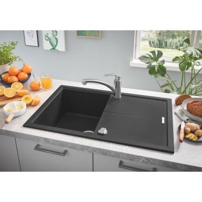 Мийка для кухні 780 x 500 мм, Granite Black (31639AP0)