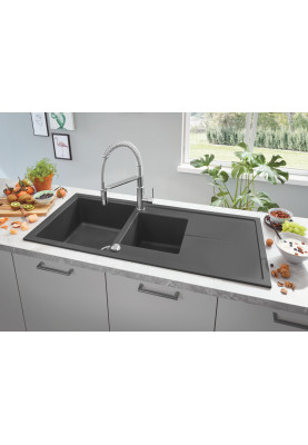 Мийка для кухні 1160х500 мм, Granite Black (31643AP0)