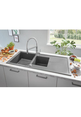 Мийка для кухні 1160 х 500 мм, Granite Grey (31643AT0)