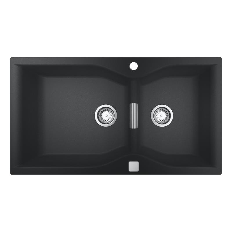 Мийка для кухні 900 х 500 мм, Granite Black (31658AP0)