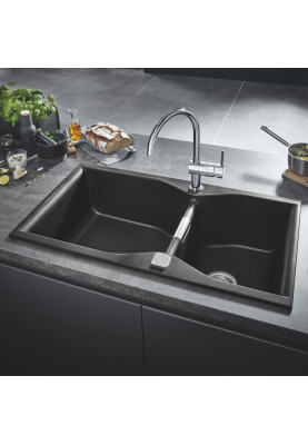 Мийка для кухні 900 х 500 мм, Granite Black (31658AP0)