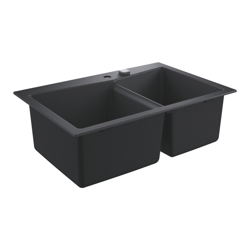 Мийка для кухні 840 х 560 мм, Granite Black (31657AP0)