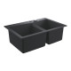 Мийка для кухні 840х560 мм, Granite Black (31657AP0)