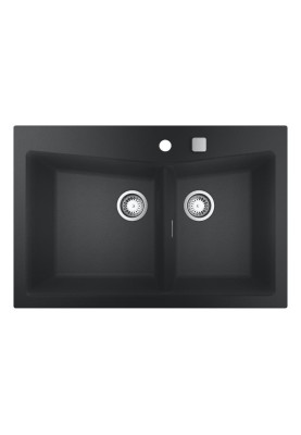 Мийка для кухні 840х560 мм, Granite Black (31657AP0)