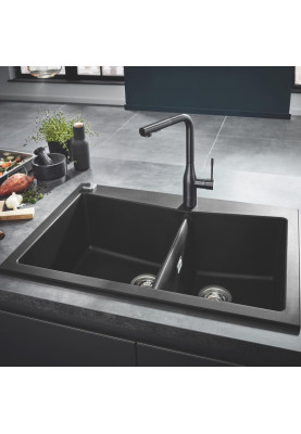 Мийка для кухні 840х560 мм, Granite Black (31657AP0)