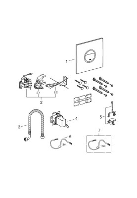 Ondus Digitecture Light Накладна панель змиву (38915LS0)