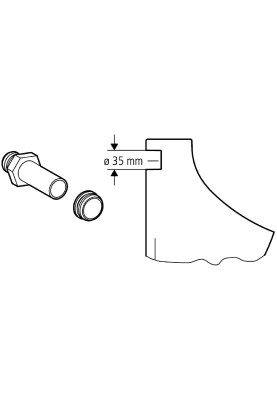 З'єднувальний комплект впускового клапана 1/2" (37044000)
