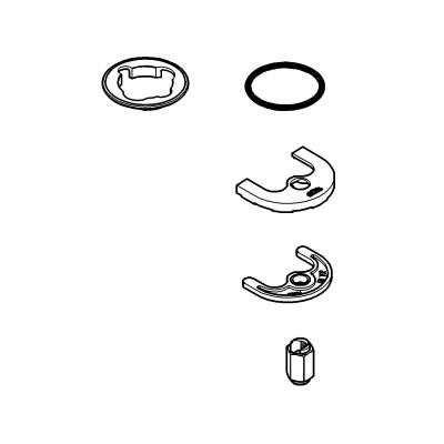 Комплект для кріплення змішувача (46645000)