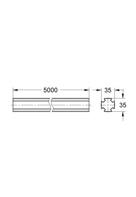 Rapid Pro Профіль, 5м (39019000)