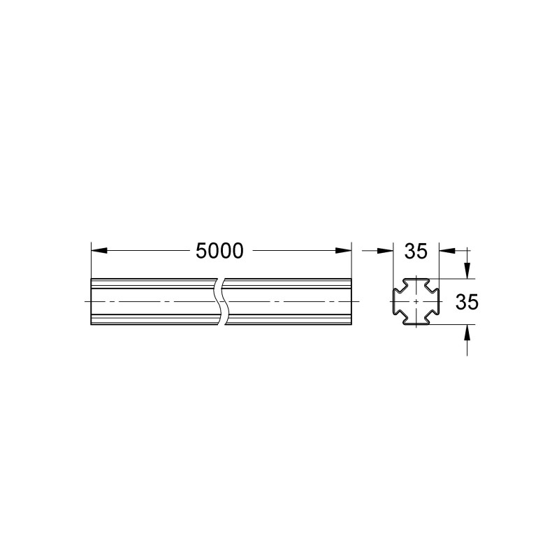 Rapid Pro Профіль, 5м (39019000)