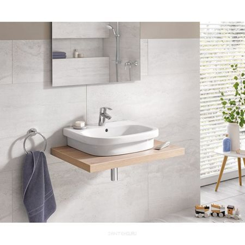 Euro Ceramic Раковина для стільниці накладна 600 х 480 мм (3933700H)