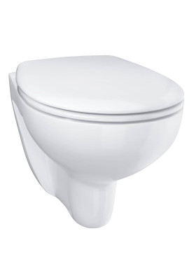 Bau Ceramic Підвісний безободковий унітаз з сидінням з мікроліфтом (39351000)