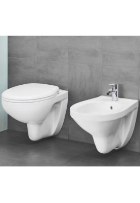 Bau Ceramic Підвісний безободковий унітаз з сидінням з мікроліфтом (39351000)