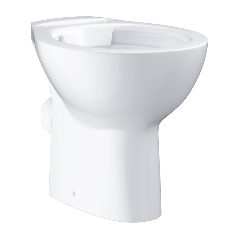 Підлоговий безободковий унітаз Bau Ceramic, горизонтальний випуск (39430000)