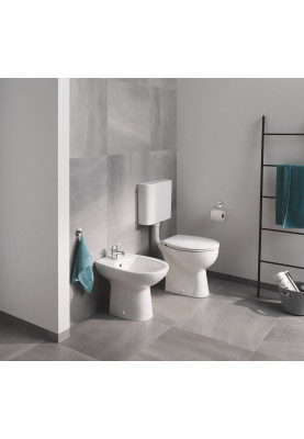 Підлоговий безободковий унітаз Bau Ceramic, горизонтальний випуск (39430000)