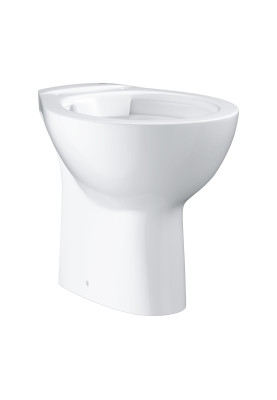 Підлоговий безободковий унітаз Bau Ceramic, вертикальний випуск (39431000)