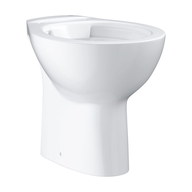 Підлоговий безободковий унітаз Bau Ceramic, вертикальний випуск (39431000)