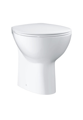 Підлоговий безободковий унітаз Bau Ceramic, вертикальний випуск (39431000)