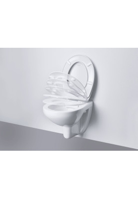 Сидіння для унітазу Bau Ceramic soft close (39493000)