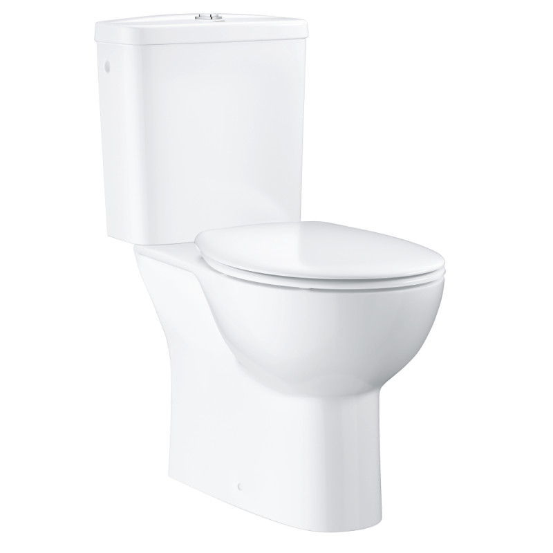 Bau Ceramic Унітаз для установки на підлогу, готовий комплект, вертикальний випуск  (39346000)