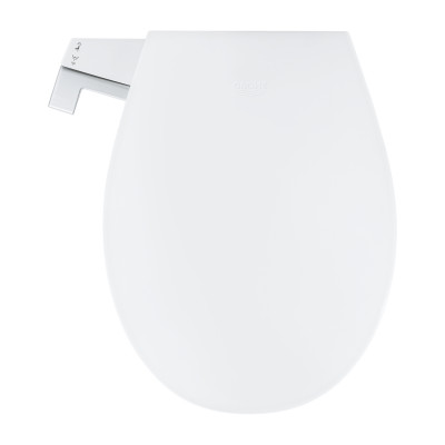 Сидіння для унітазу GROHE Bau Ceramic з функцією біде (неавтоматизоване) (39648SH0)