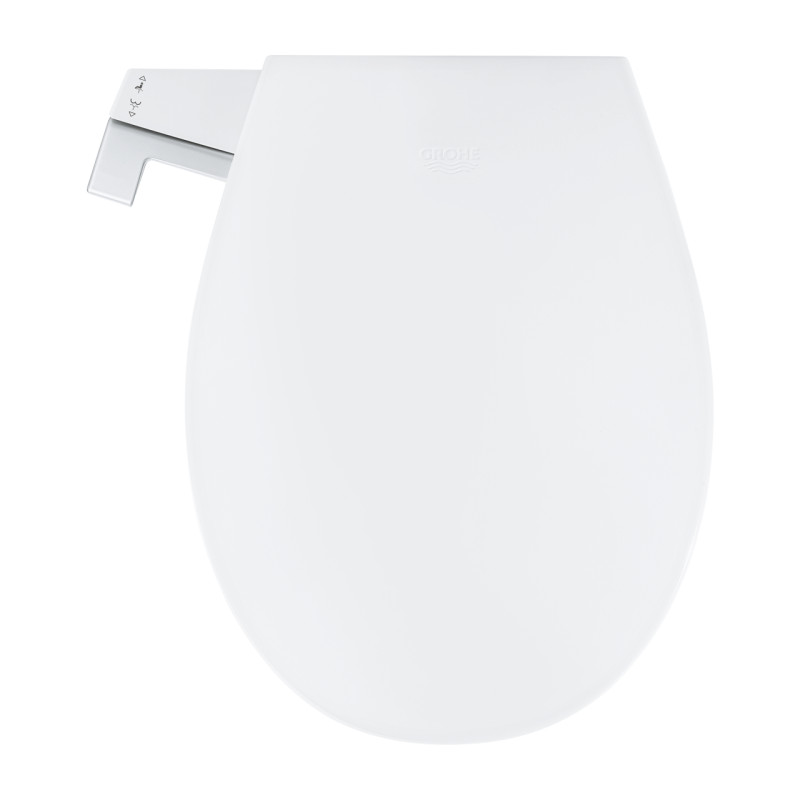 Сидіння для унітазу GROHE Bau Ceramic з функцією біде (неавтоматизоване) (39648SH0)