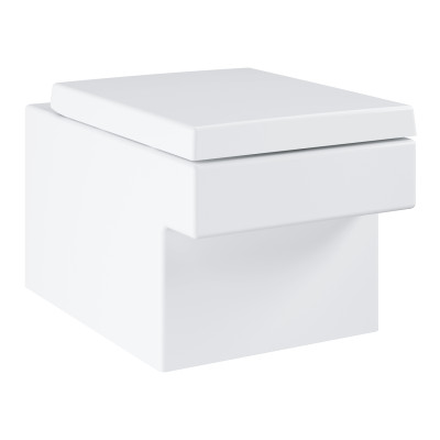 Підвісний унітаз GROHE Cube Ceramic, безободковий (3924500H) Підвісний унітаз GROHE Cube Ceramic, безободковий (3924500H)