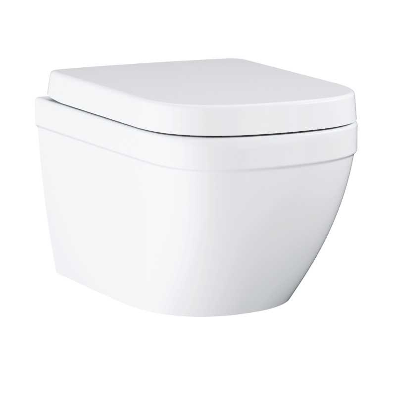 Euro Ceramic Унітаз настінного монтажу з сидінням (39554000)