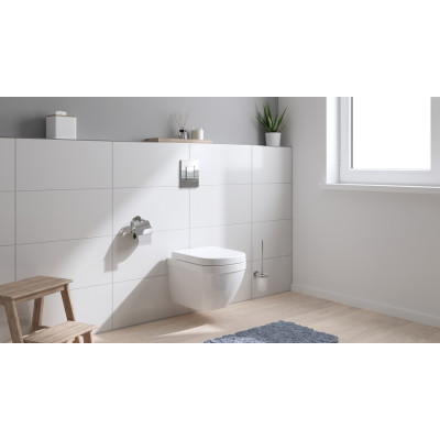 Euro Ceramic Унітаз настінного монтажу з сидінням (39554000) Euro Ceramic Унітаз настінного монтажу з сидінням (39554000)